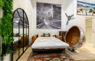 Loft con terraza cerca de Barajas y del IFEMA