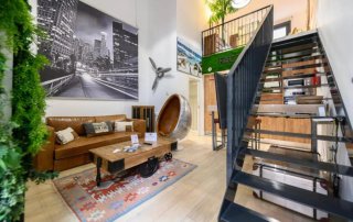 Loft con terraza cerca de Barajas y del IFEMA