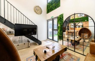 Loft con terraza cerca de Barajas y del IFEMA