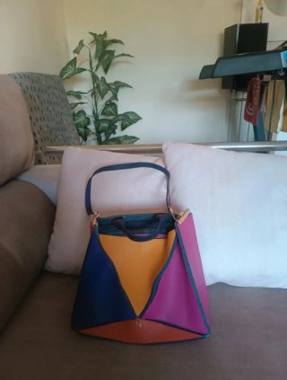 Bolso Purificación García Piel Multicolor
