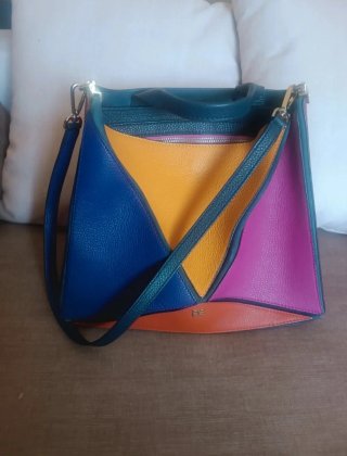 Bolso Purificación García Piel Multicolor