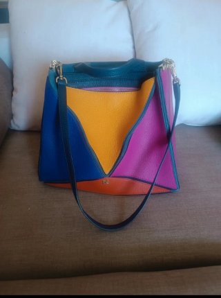 Bolso Purificación García Piel Multicolor