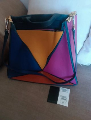 Bolso Purificación García Piel Multicolor