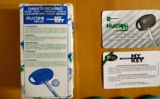 Llaves SEGURIDAD Mottura Núcleo REPLAY (Borja)NUEV