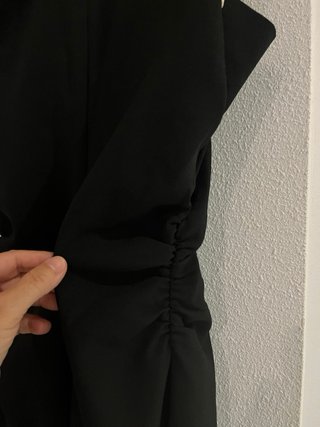 Vestido midi Zara combinado hombreras T/M