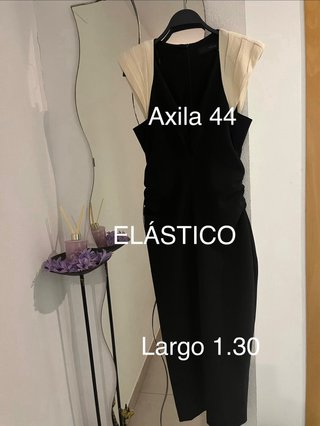 Vestido midi Zara combinado hombreras T/M