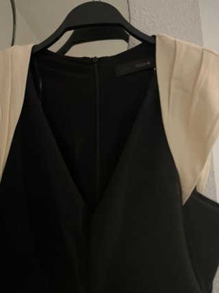 Vestido midi Zara combinado hombreras T/M