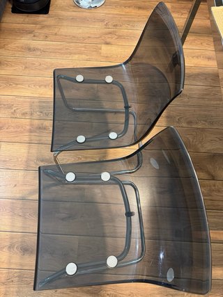 4 Sillas Tobias Ikea Transparentes