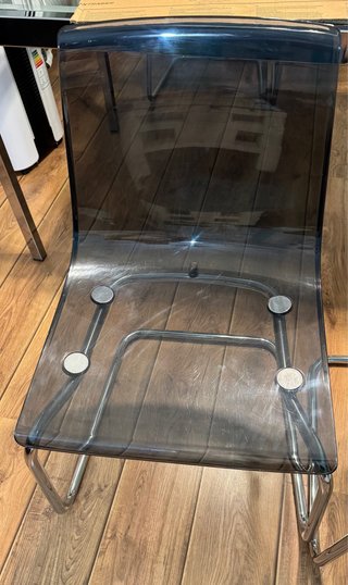 4 Sillas Tobias Ikea Transparentes