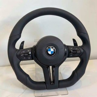 Volante BMW M Sport – Cuero perforado + Levas