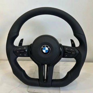 Volante BMW M Sport – Cuero perforado + Levas