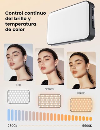Tripode para movil con luz y control remoto