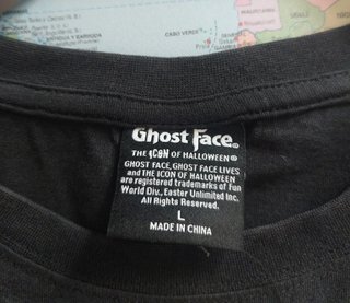 Camiseta Ghost Face Talla L