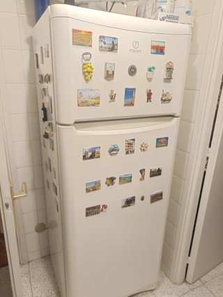 Nevera blanca Indesit