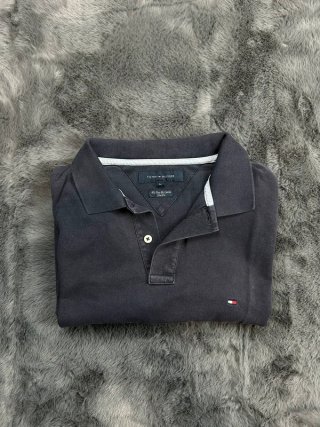Polo Tommy Hilfiger Slim Fit Azul Marino Talla M