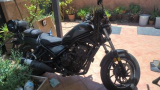 Honda Rebel 500 cc gris