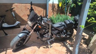 Honda Rebel 500 cc gris