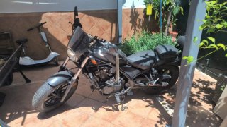 Honda Rebel 500 cc gris