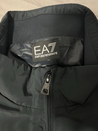 Cortavientos Emporio Armani Azul oscuro/ negro