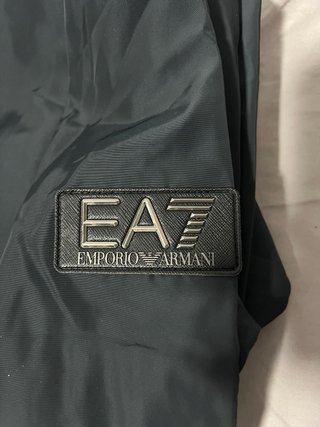 Cortavientos Emporio Armani Azul oscuro/ negro