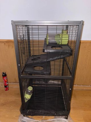 CASITA PARA CHINCHILLAS NUEVA PRÁCTICAMENTE 6MESES