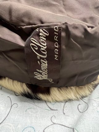 Gorro de piel auténtica