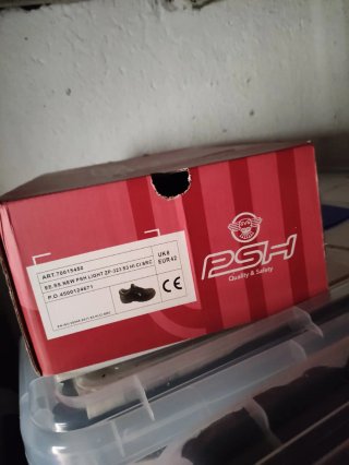 Botas de Seguridad PSH Hombre Negras