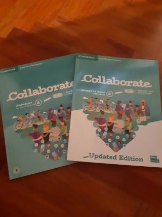 Libro y workbook Collaborate 4 ESO Cambridge