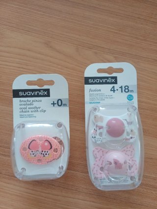 Chupetes Suavinex 0m y 4-18m