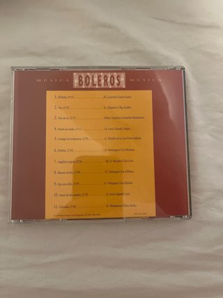 Música Boleros CD Banco Directo Argentaria