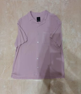Camisa rosa hombre talla L