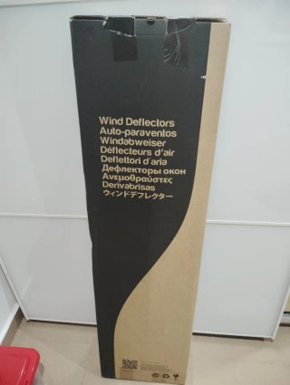 Deflectores de ventana para coche