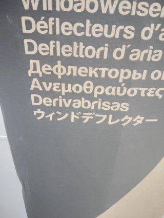 Deflectores de ventana para coche