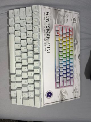 Razer Huntsman Mini Teclado Gaming Blanco