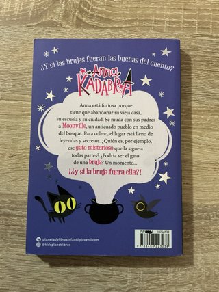 Libro "Anna Kadabra: El Club de la Luna Llena"