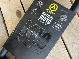 CANDADO AUVRAY K10 85/310 BLACK EDITION