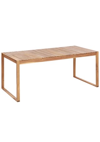 Mesa de exterior de madera