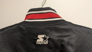 Chaqueta Starter Chicago Bulls Vintage Negra