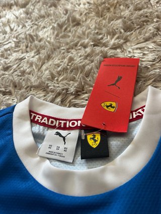 Camiseta Ferrari F1 Monza 2025 Azul