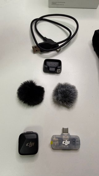 DJI Mic Mini + Receptor KIT COMPLETO + ACCESORIOS