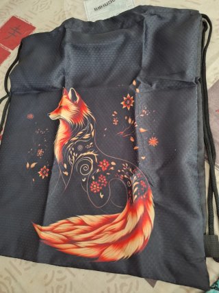 Mochila Zorro Estampado Otoño