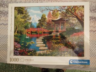 OfertaaaaPuzzle Clementoni 1000 Piezas Jardín Japo