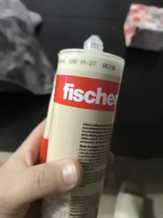 Sellador Adhesivo Fischer Piedra Natural MS Beige