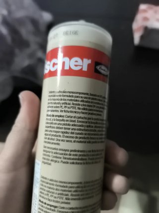 Sellador Adhesivo Fischer Piedra Natural MS Beige