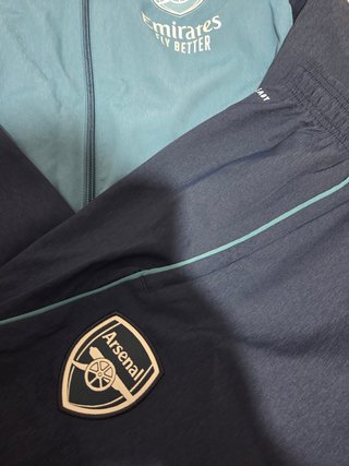 Chándal Oficial Arsenal Adidas Azul/Teal