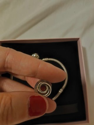 OFERTA PANDORA CONJUNTO ROSA (Pulsera+ Charm)