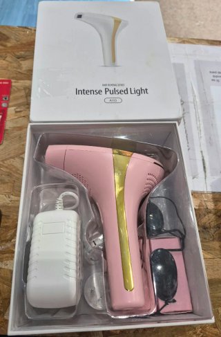 Depiladora Luz Pulsada Intensa A113 Rosa