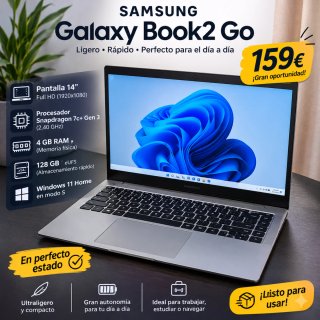 Samsung Galaxy Book2 Go 14 4GB RAM 128GB