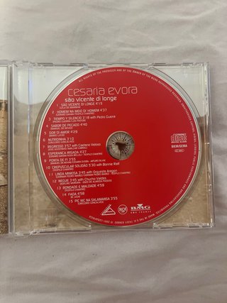 Cesaria Evora - Sao Vicente Di Longe CD