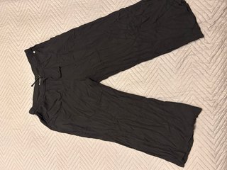 Pantalones anchos negros